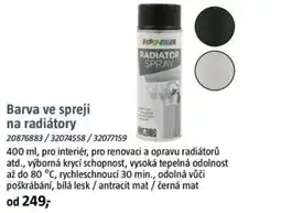 Bauhaus Barva ve spreji na radiátory nabídka
