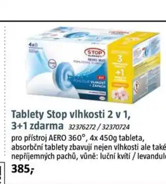Bauhaus Tablety Stop vlhkosti 2 v 1, 3+1 zdarma nabídka