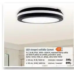 Bauhaus LED stropní svítidlo Comet nabídka