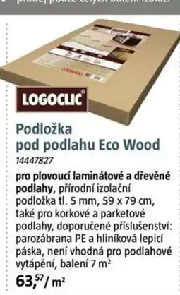 Bauhaus Podložka pod podlahu eco wood nabídka