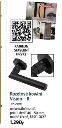 Bauhaus Rozetové kování Vision - R nabídka