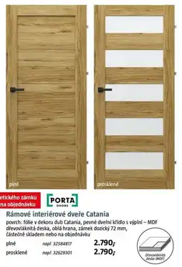 Bauhaus Rámové interiérové dveře Catania nabídka