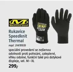 Bauhaus Rukavice Speedknit Thermal nabídka