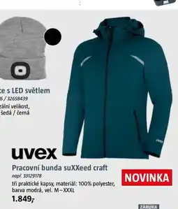 Bauhaus Novinka uvex pracovní bunda suxxeed craft např. 33129178 nabídka