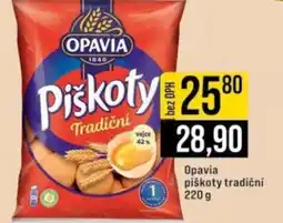 Jip OPAVIA piškoty tradiční nabídka