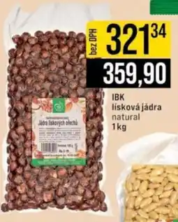 Jip IBK lísková jádra natural nabídka