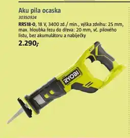 Bauhaus Aku pila ocaska nabídka