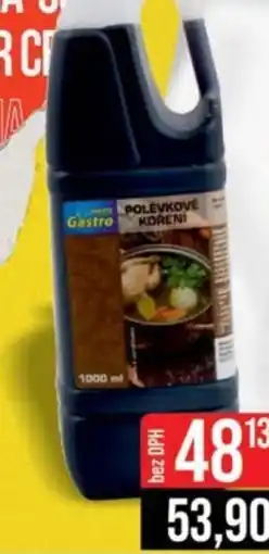 Jip Gastro Servis polévkové koření nabídka