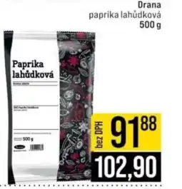Jip Drana paprika lahůdková nabídka