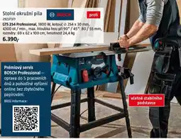 Bauhaus Stolní okružní pila nabídka