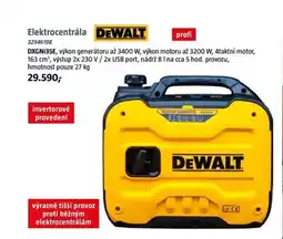 Bauhaus Elektrocentrála DEWALT nabídka