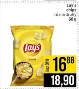 Jip Lay's chips nabídka