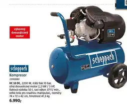 Bauhaus Scheppach kompresor nabídka
