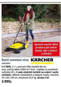 Bauhaus Ruční zametací stroj KÄRCHER nabídka