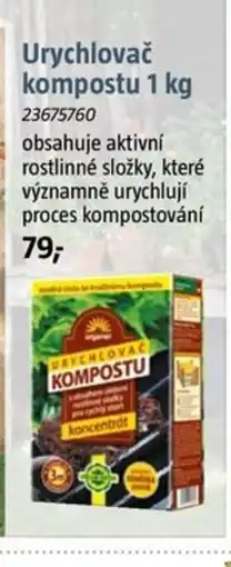 Bauhaus Urychlovač kompostu nabídka