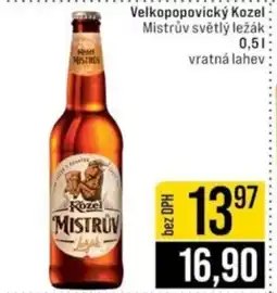 Jip Velkopopovický Kozel nabídka