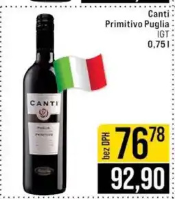 Jip Canti Primitivo Puglia nabídka