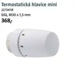 Bauhaus Termostatická hlavice mini nabídka