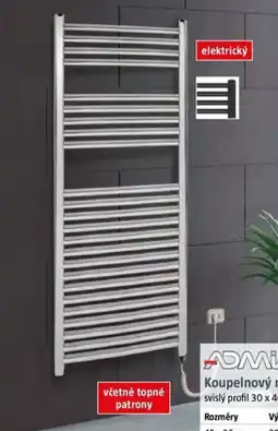 Bauhaus Koupelnový radiátor Myra II nabídka