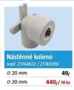 Bauhaus Nástěnné koleno nabídka