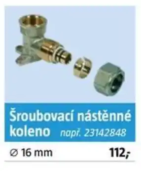 Bauhaus Šroubovací nástěnné koleno např. 23142848 nabídka