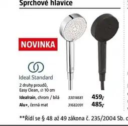 Bauhaus NOVINKA Ideal Standard2 druhy proudů, Easy Clean nabídka