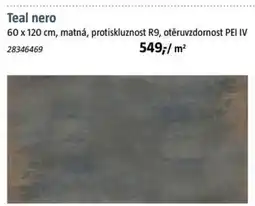 Bauhaus Teal nero nabídka