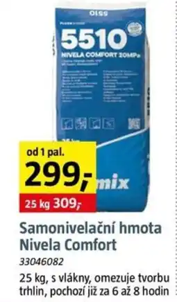 Bauhaus Samonivelační hmota Nivela Comfort nabídka