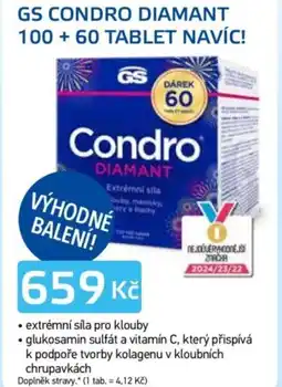 Lékárna AGEL Gs condro diamant 100 + 60 tablet navíc! nabídka