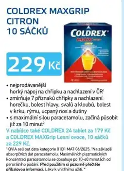 Lékárna AGEL Coldrex maxgrip citron 10 sáčků nabídka