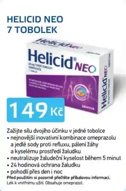 Lékárna AGEL Helicid neo 7 tobolek nabídka