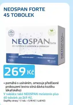 Lékárna AGEL Neospan forte 45 tobolek nabídka