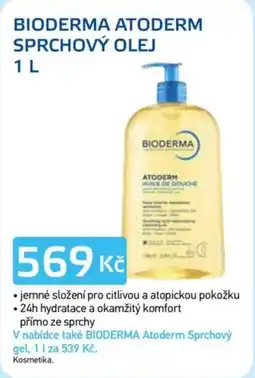 Lékárna AGEL Bioderma atoderm sprchový olej nabídka