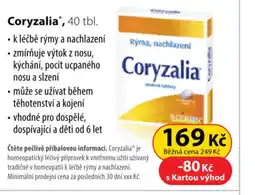 Dr. Max Coryzalia, 40 tbl. nabídka