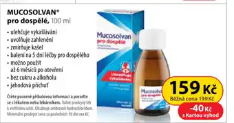 Dr. Max MUCOSOLVAN® pro dospělé nabídka
