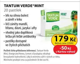 Dr. Max Tantum verde mint 20 pastilek nabídka