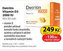 Dr. Max Detritin Vitamin D3 2000 IU nabídka