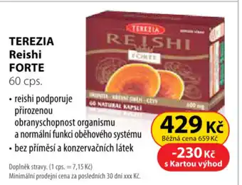 Dr. Max Terezia reishi forte nabídka