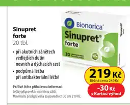 Dr. Max Sinupret forte 20 tbl. nabídka