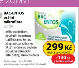 Dr. Max BAC-ENTOS orální mikroflóra 20 tbl. nabídka