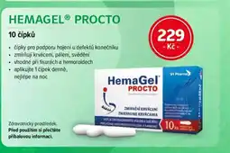 mojelekarna.cz Hemagel® procto 10 čípků nabídka