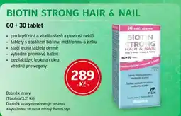 mojelekarna.cz Biotin strong hair & nail nabídka