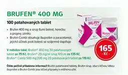 mojelekarna.cz Brufen® 400 mg 100 potahovaných tablet nabídka