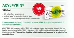 mojelekarna.cz Acylpyrinⓡ 10 tablet nabídka