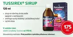 mojelekarna.cz Tussirex® sirup nabídka