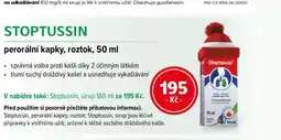 mojelekarna.cz STOPTUSSIN perorální kapky, roztok, nabídka