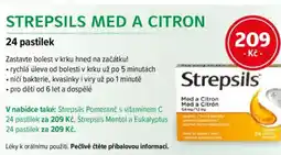 mojelekarna.cz Strepsils med a c 24 pastilek itron nabídka