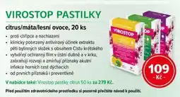 mojelekarna.cz Virostop pastilky citrus/máta/lesní ovoce, 20 ks nabídka