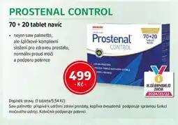 mojelekarna.cz Prostenal control 70+ 20 tablet navíc nabídka