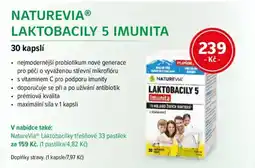 mojelekarna.cz Naturevia® laktobacily 5 imunita 30 kapslí nabídka